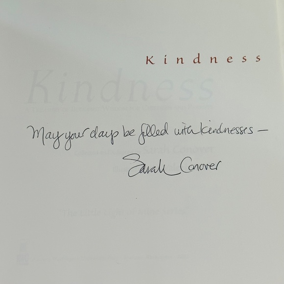 NEW Autographed Kindness Treasury of Buddhist Wisdom Paperback Book - Picture 2 of 9